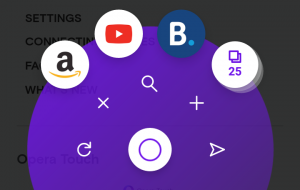 FAB in page view on Android