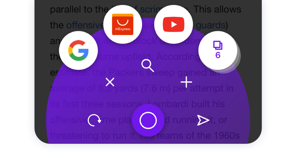 Opera Touch introduces new bottom navigation - Blog