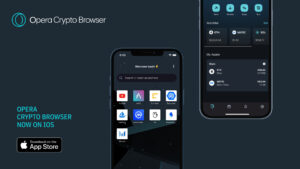 Opera Crypto Browser on iOS