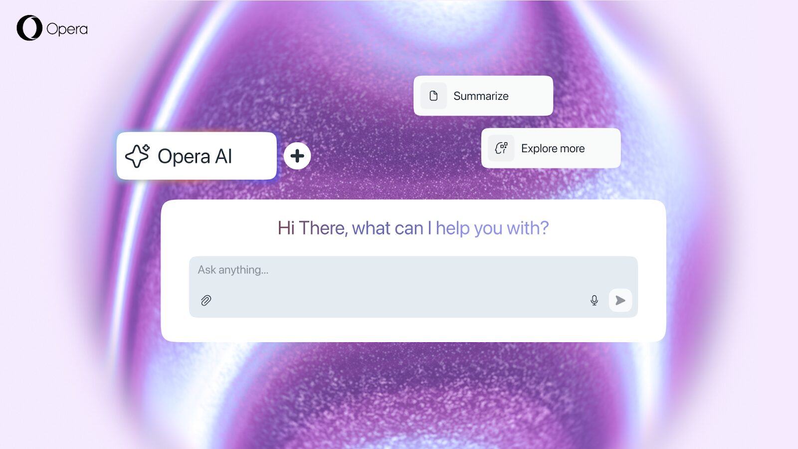 Opera ships new AI to Opera One, Opera GX and Opera Neon - incl. new Google technologies
