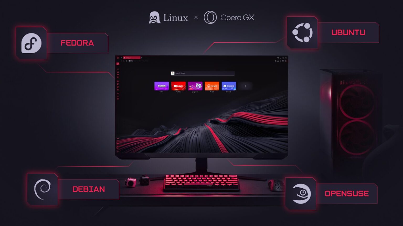 Opera GX Gaming Browser Lands on Linux After Community Demand - Opera ...
