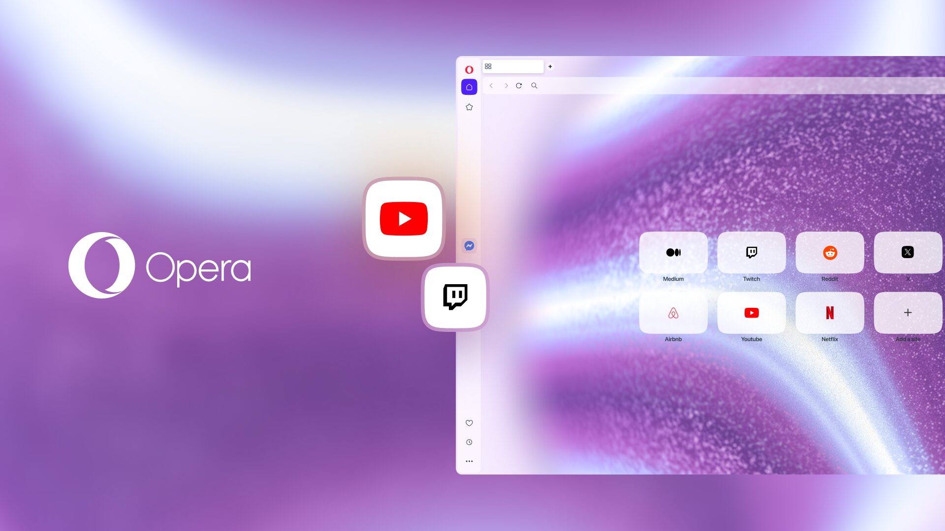 Opera One is integrating YouTube and Twitch to the sidebar, introducing a native Volume Booster feature, and a revamped Video Popout feature.