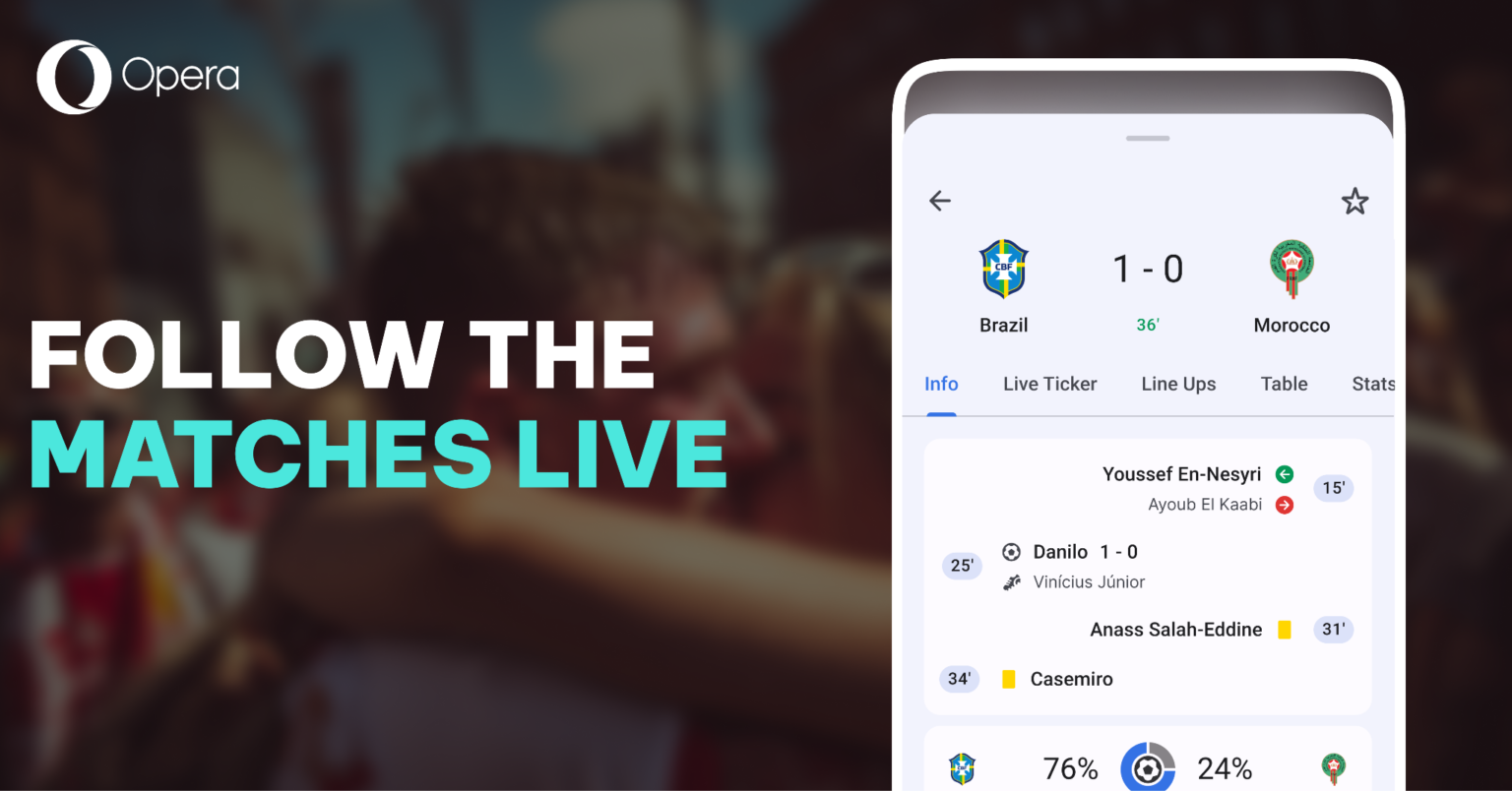 Opera Mini Sports Opera ships a new design and live football features on Android ahead of ...
